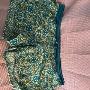 Columbia Teal and Green Athletic Shorts